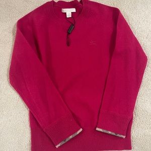 Knitwear Burberry for girl - Hot pink-